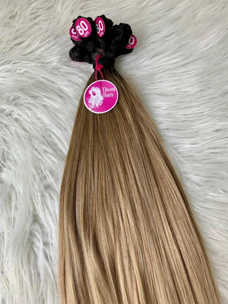 Loiro Champagne - Tela Fibra de Colágeno Liso 80cm (Colocação Fixa), foto 3