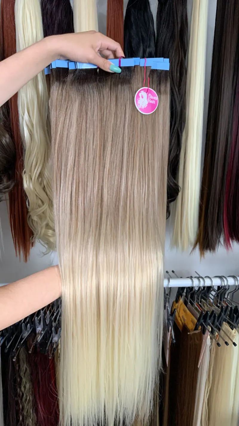 Loiro Champagne - Tela Fibra de Colágeno Liso 80cm (Colocação Fixa), foto 6