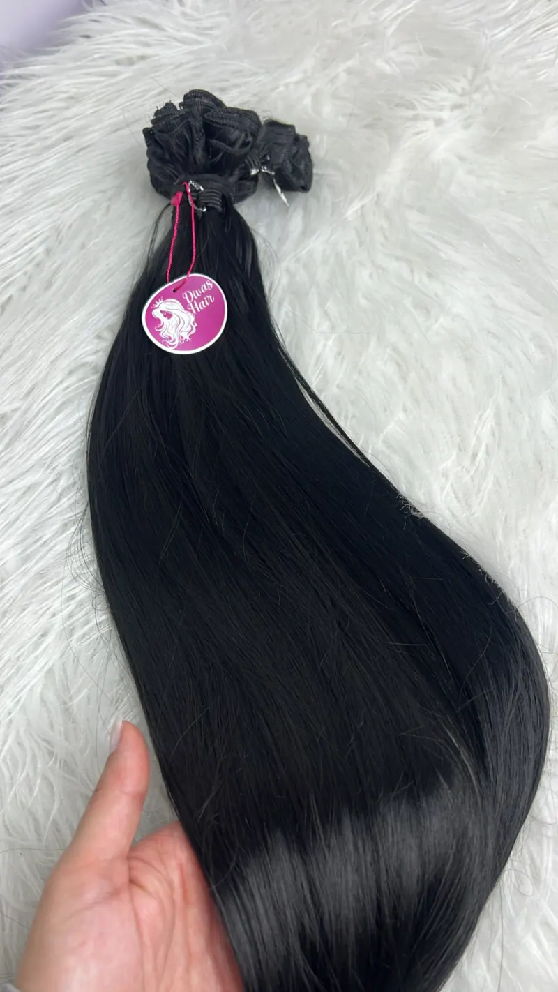 Tela Fibra de Colágeno Preto Liso (Colocação Fixa), foto 3