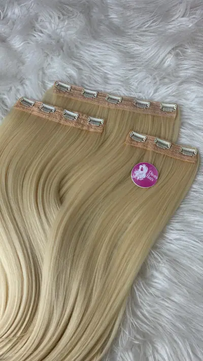 Tic Tac Loiro Claro - 75cm Fibra de Colágeno