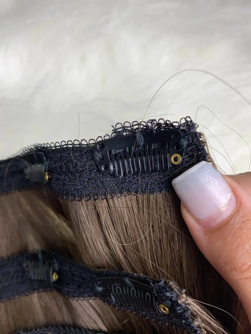 Tic Tac Ondulado Castanho Claro - 65cm Fibra de Colágeno #08, foto 4